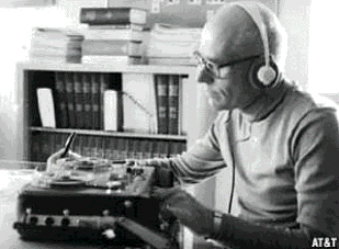 Max Mathews at AT&T Bell Labs 1979